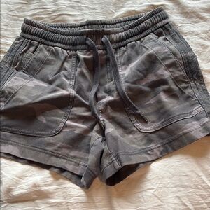 Gray Camo Women's Shorts